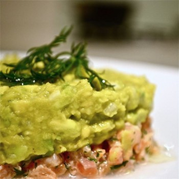 tartare salmone