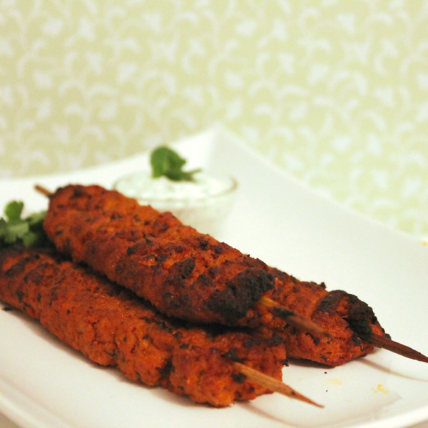 Chicken Kebab with Harissa EatWithMarco